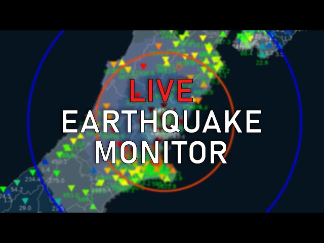 Live Earthquake Monitoring | GlobalQuake