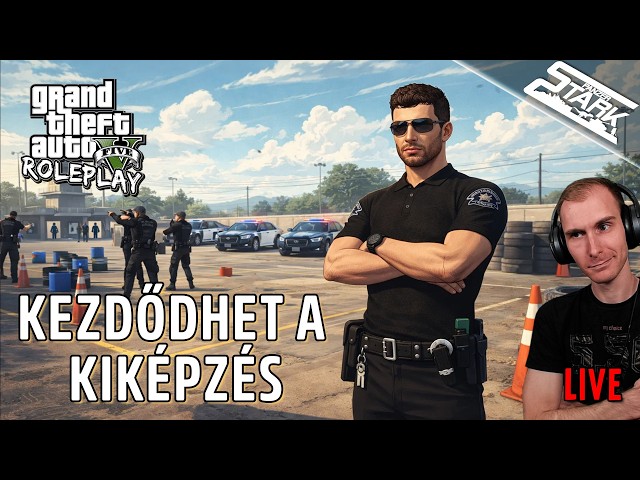 Kezdődhet a Kiképzés! Megjöttek a Friss Kadétok - GTA 5 RolePlay #50 - Stark Galaxy2.0