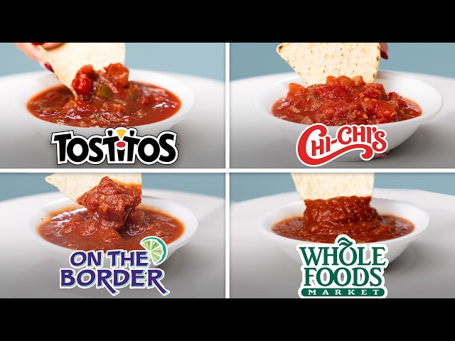 Pro Chefs Blind Taste Test Every Salsa | The Taste Panel | Epicurious