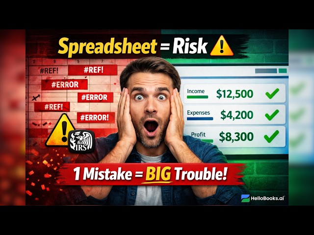 Stop Using Spreadsheets for Bookkeeping — Here's Why 2026