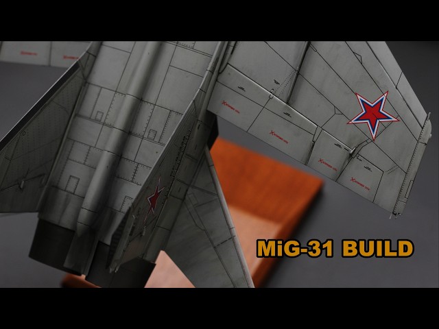 MiG-31 Scale Model 1/48 | Full Build - EscalaCraft Workshop