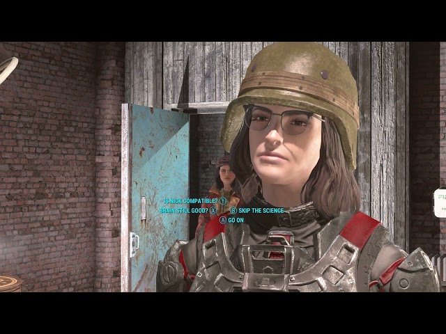 Fallout 4 Being a dick to Dr Amari