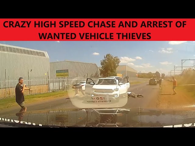 SOUTH AFRICA UNCUT - HIGHSPEED CHASE #hijack #crime #foryou
