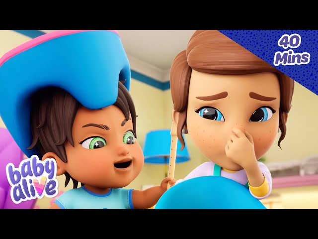 Stinky Baby Potty Time!! | Kids Cartoon | Full Episodes | Animation for Kids | Baby Alive Official