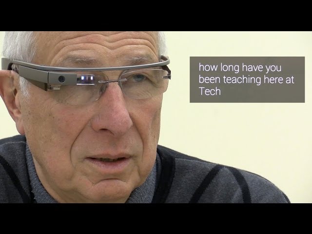 Jim Foley: Using Google Glass to Caption Conversations