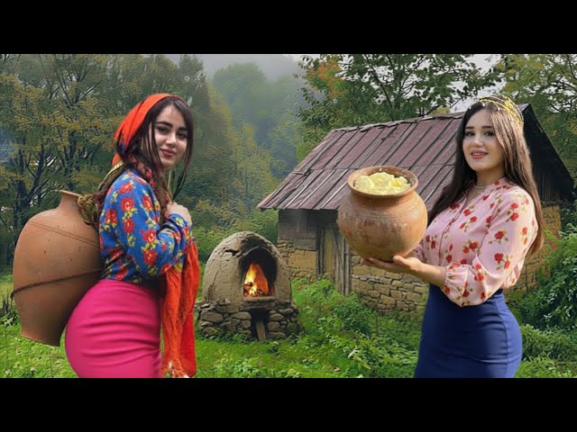 Rural Life far from Civilization | The Hard Daily Struggles of Nomadic Girls
