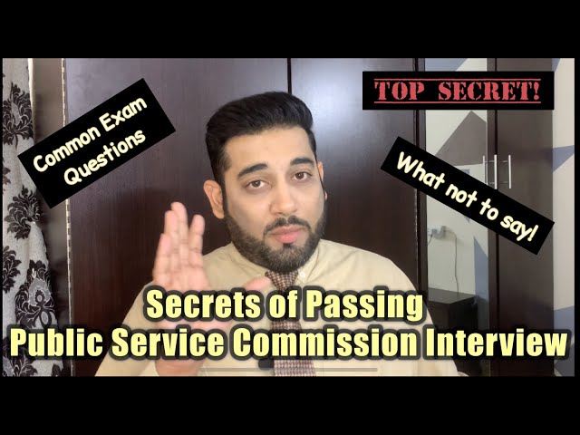 Public service commission interview | tips & tricks #spsc