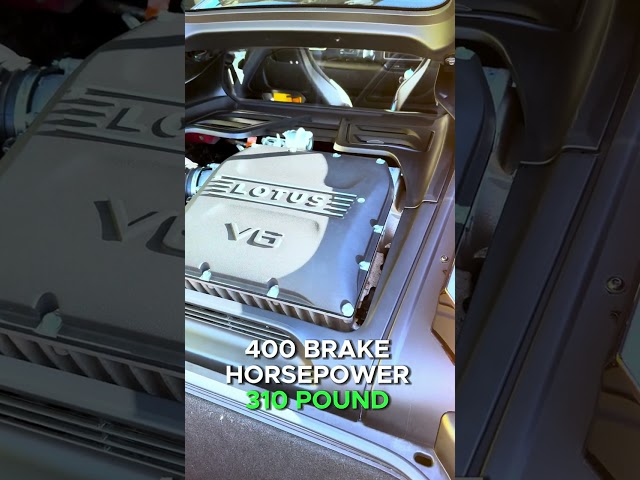 The Awesome Lotus Emira V6 Supercharged Power Plant!...