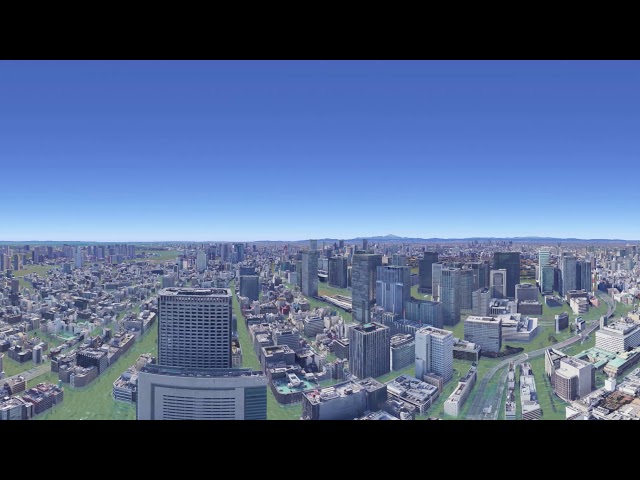 Tokyo floods in 360