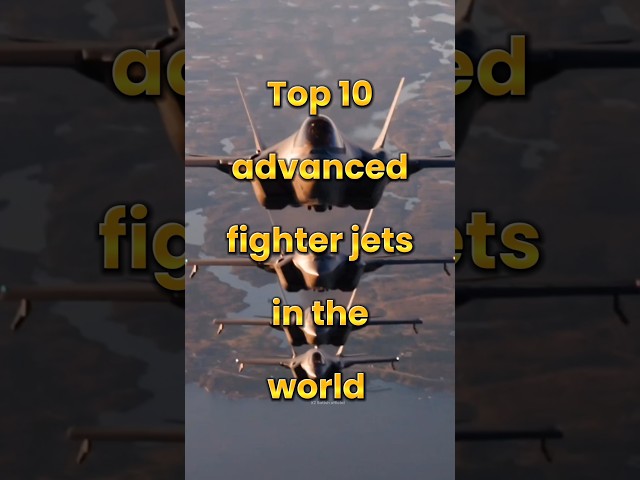 Top 10 advance tighter jets in the world #top10 #advancefighterjets #militaryaircrafts #top10facts