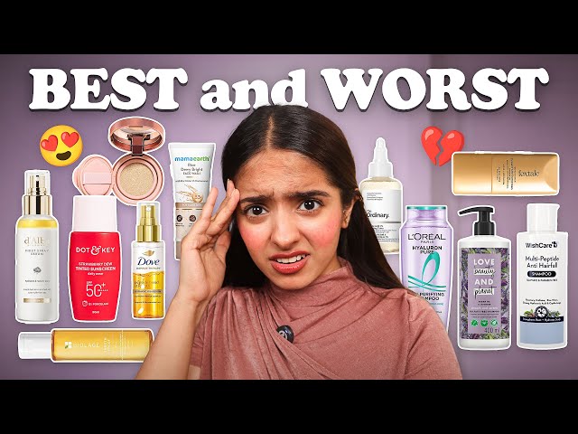 Best to Worst Products I’ve Recently Tried! ✨(Best Face Wash for Glowing Skin, Growth Serums & More)