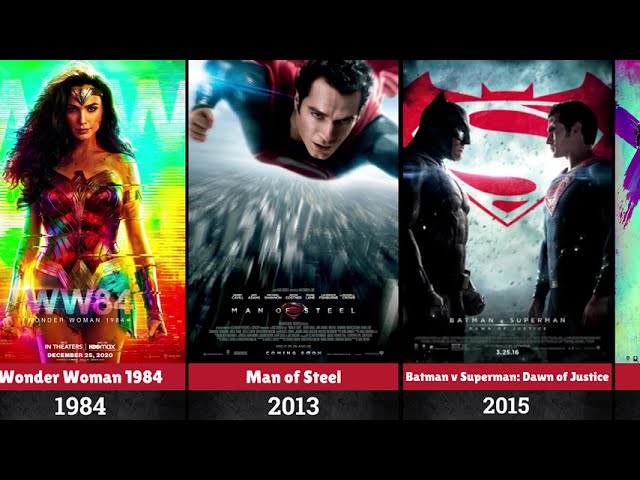All DCEU Movies in Chronological Order (1918-2023)