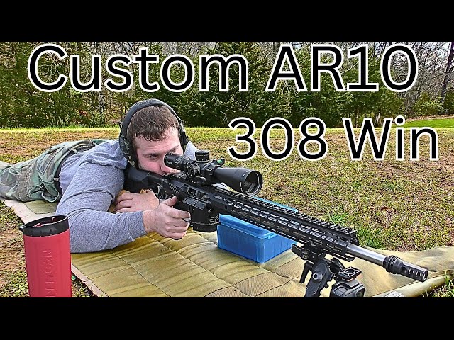 Custom Grey Ghost AR10 Accuracy Testing: Handloaded 308 Win; 155g Lapua CFE 223, 175g Berger IMR4064