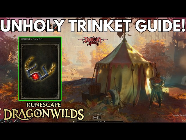 RuneScape Dragon Wilds: How to Unlock Unholy Symbol! | Wanted Quest Guide
