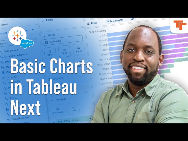 Re-Upload - Building Basic Charts in Tableau Next   Part 3 [Reposted]