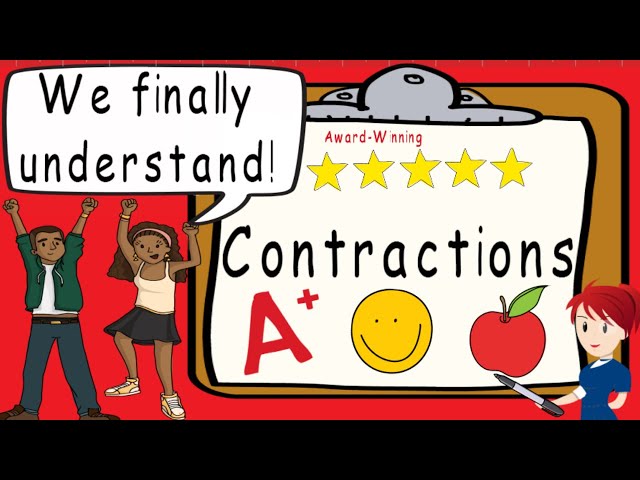Contractions | Award Winning Contractions Teaching Video | What is a Contraction | Apostrophe