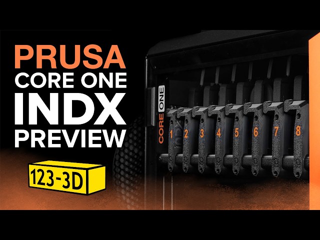 Prusa CORE One INDX System | Close-Up at SMRRF