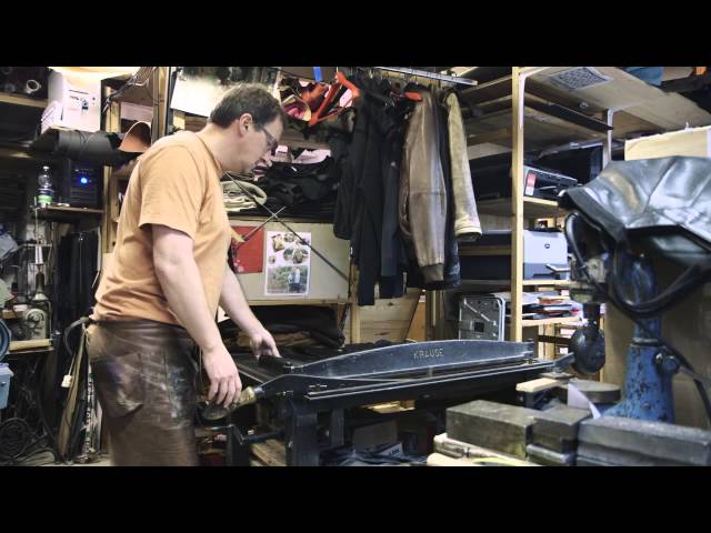 Altes Handwerk: Der vom Leder zieht