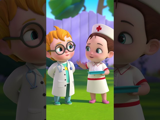 Baby Pretends To Be a Doctor | Nursery Rhymes & Kids Songs | NuNu Tv  #toddlersongs #singalong #kids