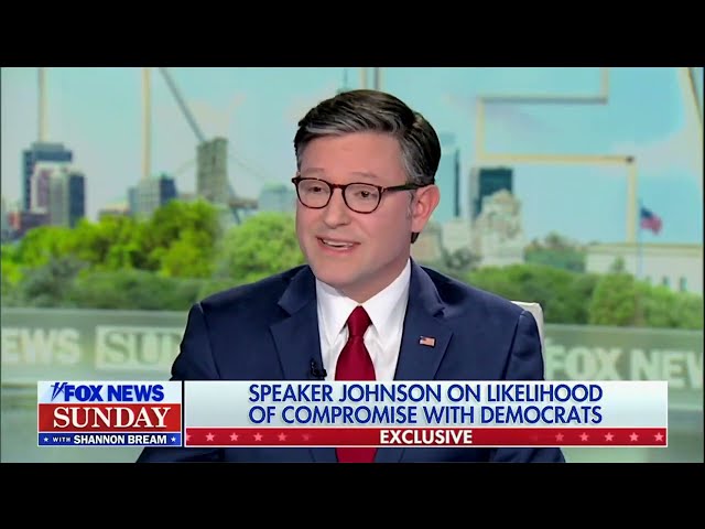Speaker Johnson Joins Fox News Sunday with Shannon Bream