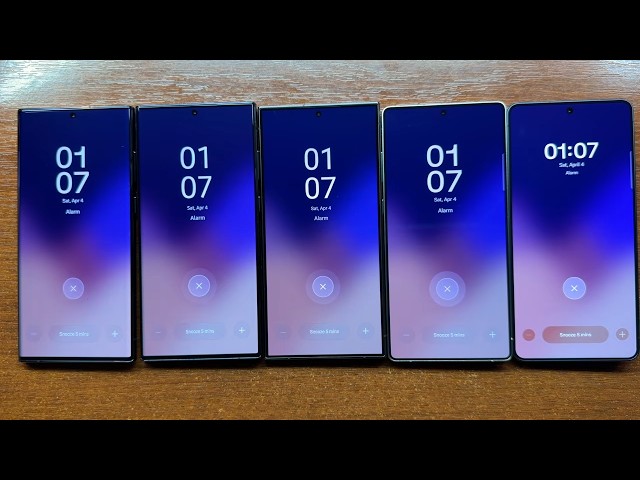 Samsung Galaxy S22, S23, S24, S25, S26 Ultras Alarm Clock Alert + Read Time Aloud. One UI 8.0 & 8.5