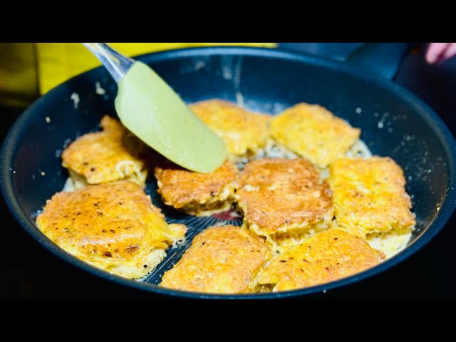 Alaskan Pollock fillets with cheese | Pollock fillet recipe