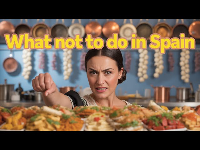 What to NEVER Do When Visiting SPAIN!