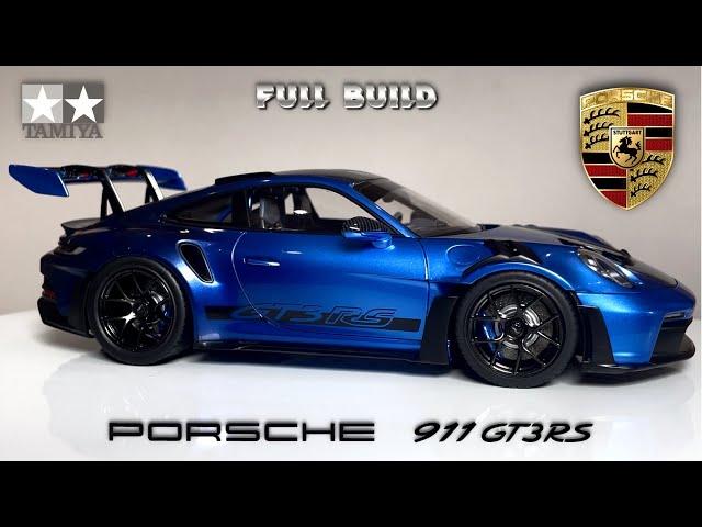 Porsche 911 GT3 RS - Scale Model Building | 1/24 | Tamiya | Full Build | ASMR