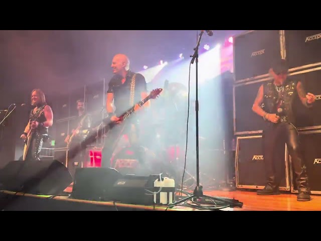 Accept “ Fast As A Shark “ The Webster, Hartford, CT 11/22/25