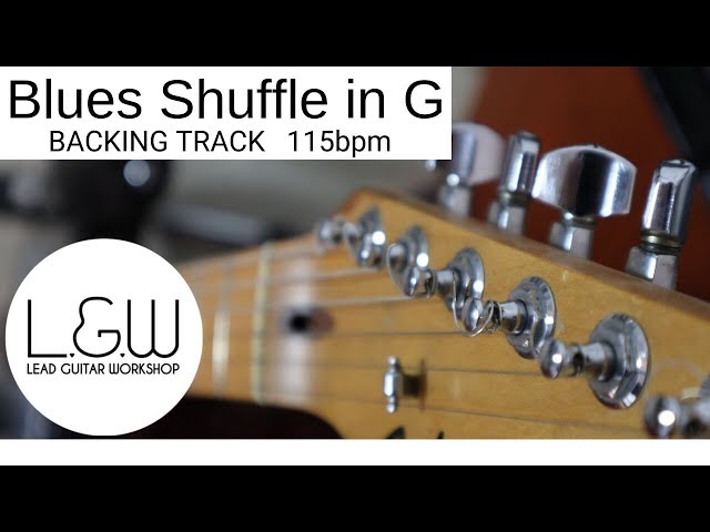 Backing Track- Blues Shuffle in G