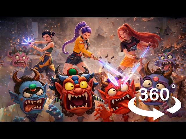 HUNGRY HUNTRIX  360° VR video