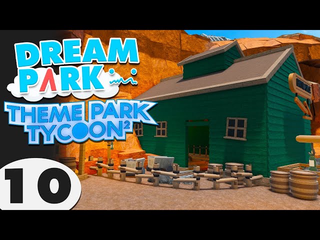 I DID A LOT OF BUILDING In My DREAM PARK! - #10