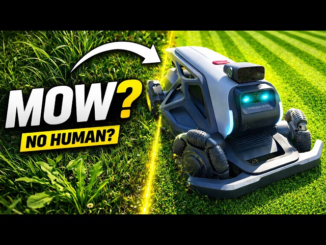This Robot Mows Your Lawn… No Human Needed