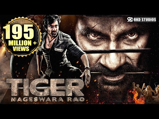 Tiger Nageswara Rao Full Hindi Dubbed Movie | Ravi Teja, Anupam Kher, Nupur S | South Action Movies