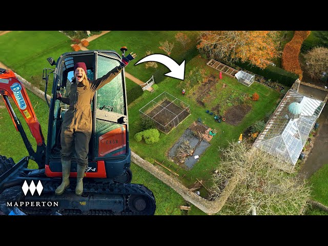 We’re Digging It All Up! The Manor’s Biggest Restoration Yet