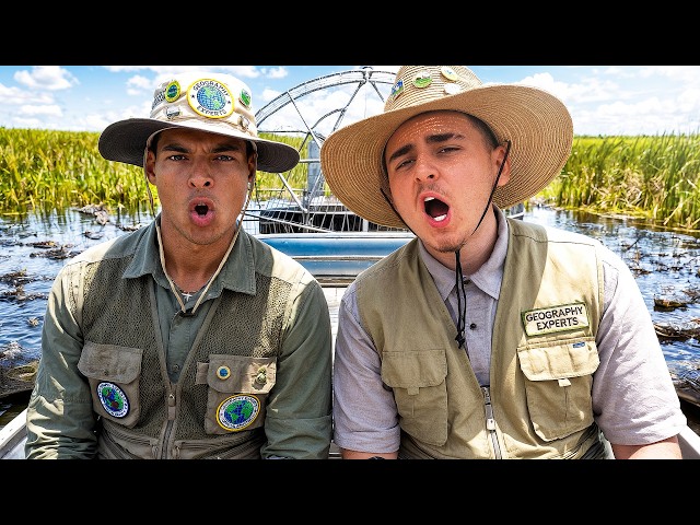Pretending To Be Geography Experts in the Everglades..