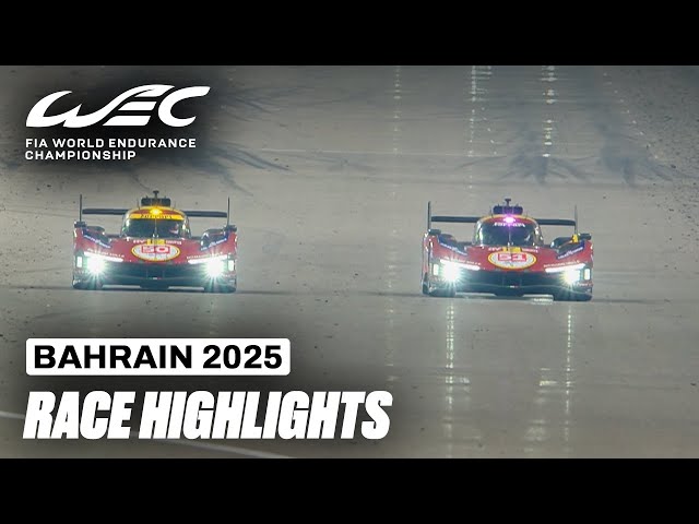 Race Highlights | Bapco Energies 8 Hours of Bahrain | FIA WEC