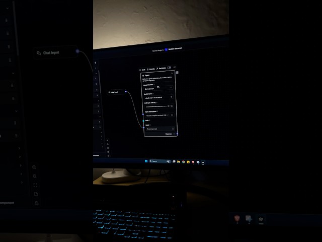 Your First AI Chatbot | No Coding Required | LangFlow (installation + tutorial) #aiagents #ai