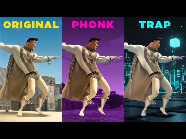 METRO MAN Original vs. Phonk vs. Trap