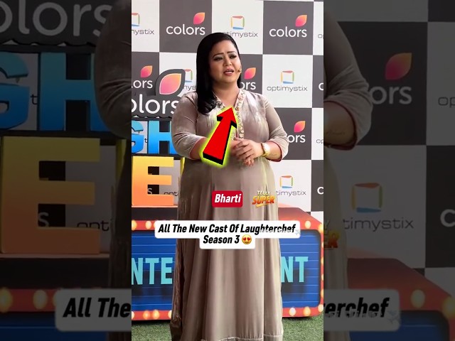 Bharti Singh 💛 Cute Comeback Moment | Laughter Chefs S3 Set 🔥 Trending Now! #bhartisingh #shorts