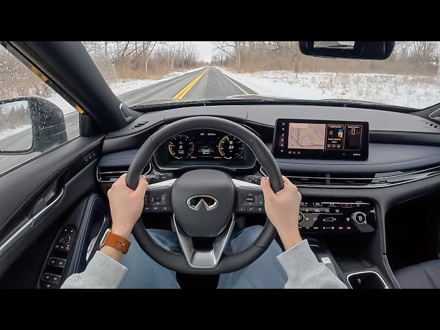 2026 Infiniti QX60 Sport - POV Test Drive (Binaural Audio)