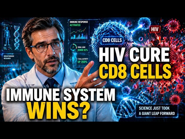 HIV No Longer Lifelong? HIV Cure with Killer T-cells | CD8 Cells