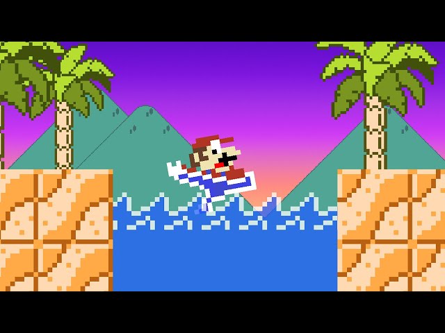 Mario Can't Touch the Color BLUE!