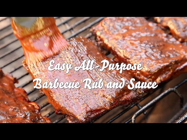 How to Make an Easy All-Purpose Barbecue Sauce and Rub