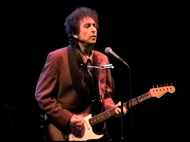 All Along the Watchtower - Dylan's 1968 acoustic classic after an "assist" by Hendrix, from 9/12/93