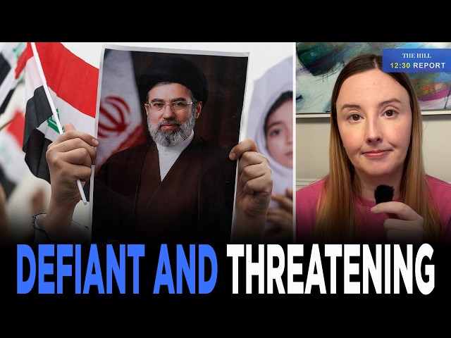 Iran’s New Leader Mojtaba Khamenei Vows To Keep Vital Oil Trade Route Closed | 12:30 REPORT