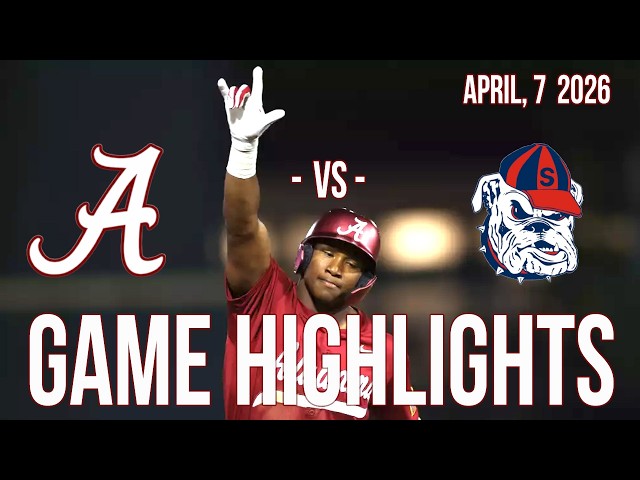16-2 DOMINANCE! Alabama Baseball Run-Rules Samford | 100th Win for Vaughn