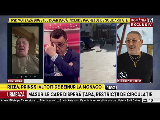 Rizea și-a luat umilință gravă de la Beinur în Monte Carlo. "Botezat" în cafenea cu zeamă de căcat