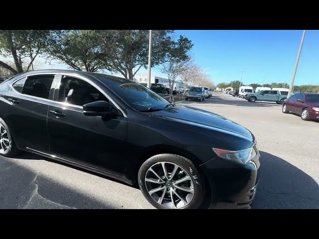 2017 Acura TLX V6 Technology Package  Sedan Black