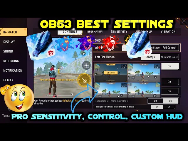 Free Fire Control Setting After OB53 Update Full Details | Free Fire Setting 2026